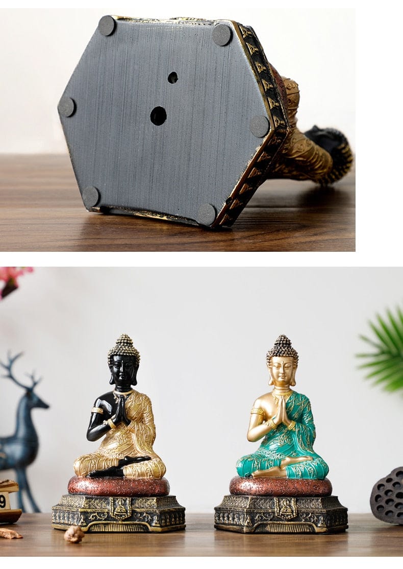 Boeddha Beeld Mediterend Home Decoratie voor Spirituele Sfeer 7