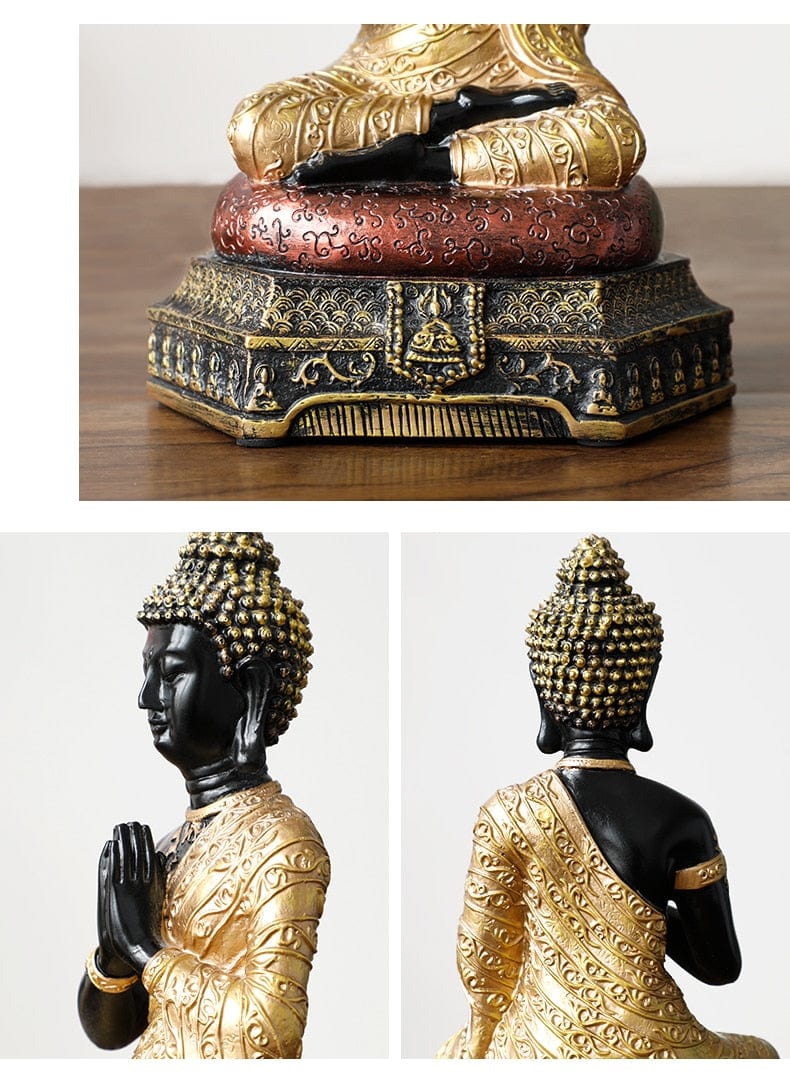 Boeddha Beeld Mediterend Home Decoratie voor Spirituele Sfeer 8