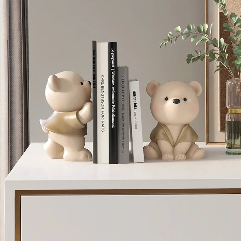 Boekensteun Milo Bear Speels Decoratief Accent voor Boeken 5