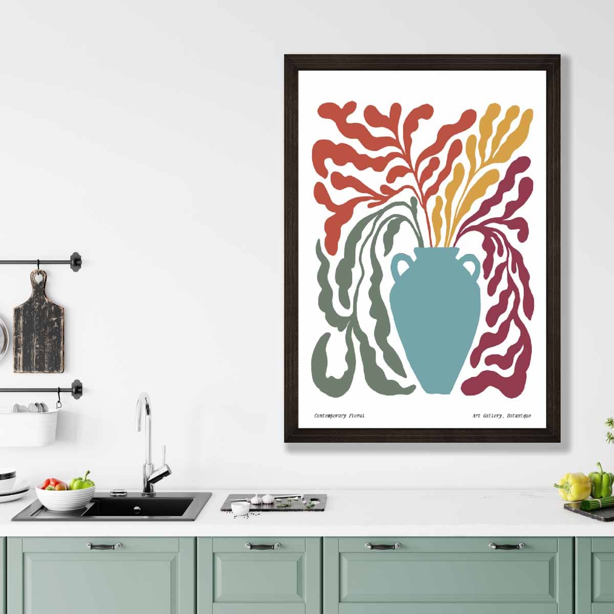Boho Botanische Poster Kunst Aan De Muur Met Bloemmotief 3