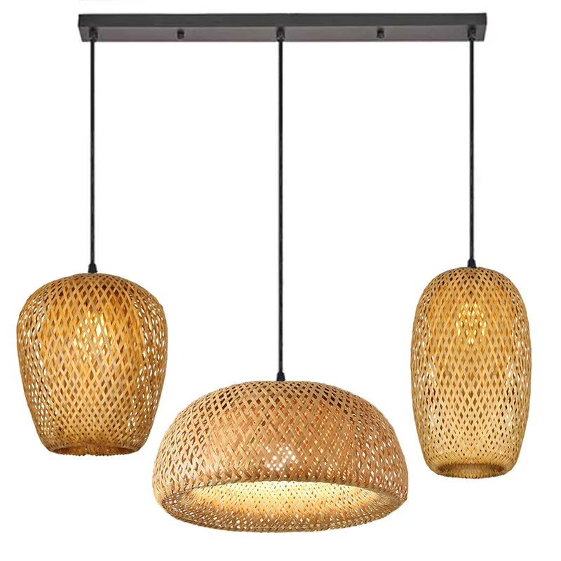 Boho Hanglamp Rotan Stijl 13