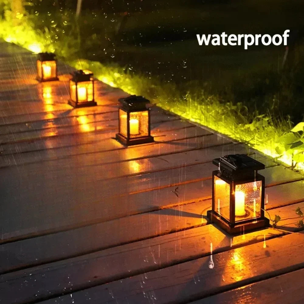 Buiten Hanglamp met Flikkerend LED-effect voor Tuin en Terras 4