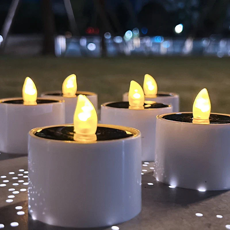 Buiten LED-kaarsen Flikkerend voor Tuin en Terras 2