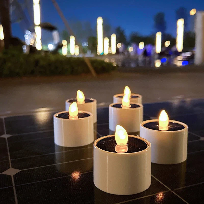 Buiten LED-kaarsen Flikkerend voor Tuin en Terras 3