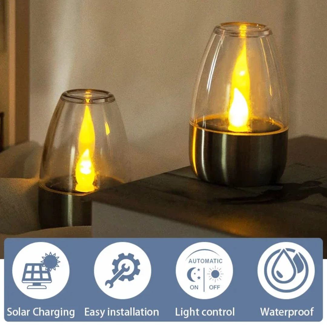 Buiten LED Kaarslicht Decoratief 5