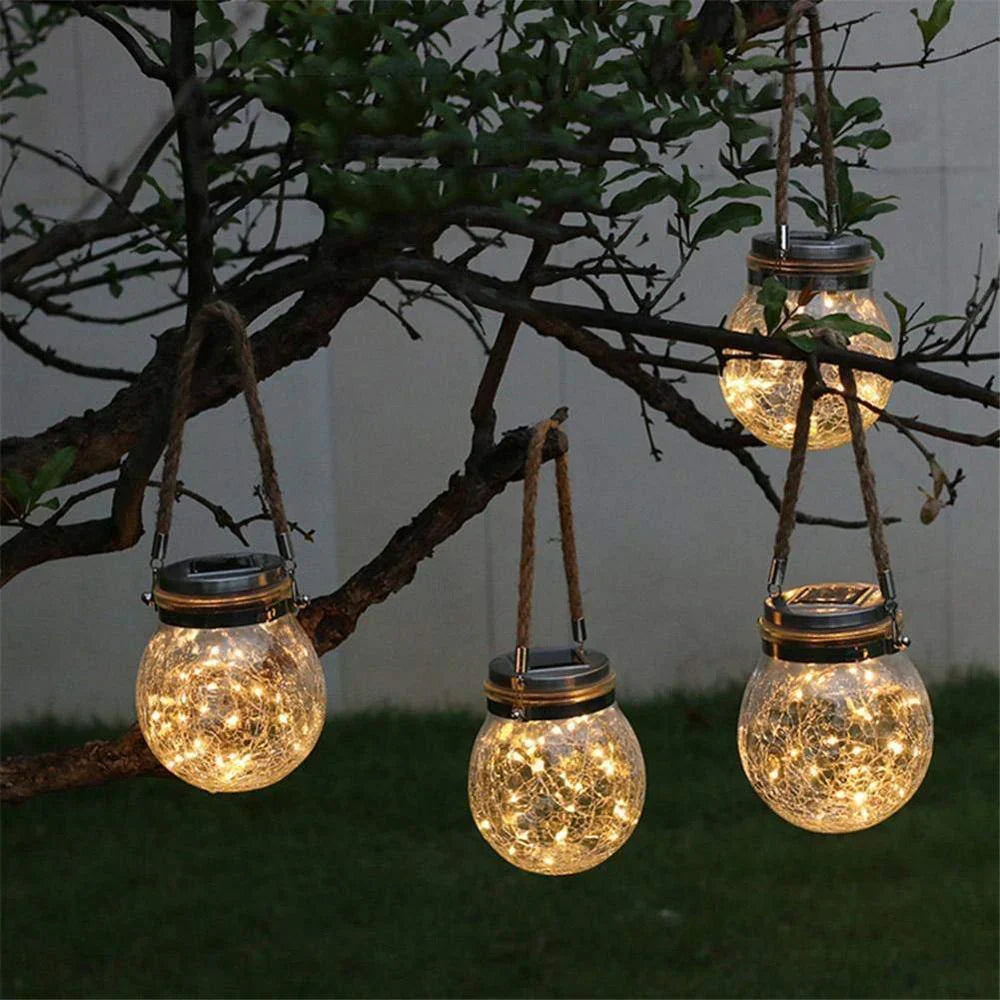 Buiten Potlamp Zonne-energie Decoratief 4