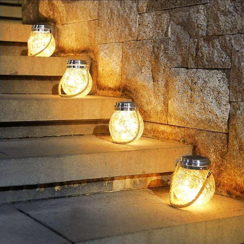 Buiten Potlamp Zonne-energie Decoratief 5