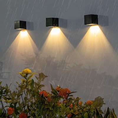 Buiten Wandlamp op Zonne-energie 2-in-1 0