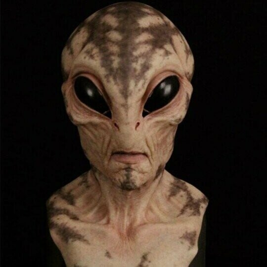 Buitenaards Masker Realistisch voor Halloween 10