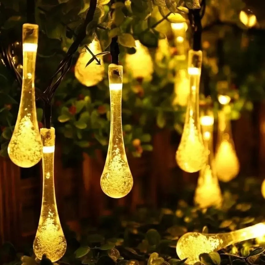 Buitenlamp Solar Druppellichtslinger voor Tuinverlichting 5