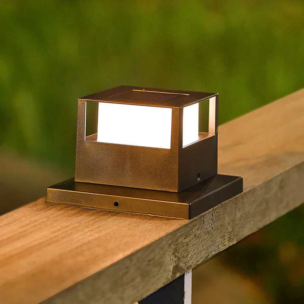 Buitenlamp Zonne-energie LED Paallamp Weerbestendig voor Tuin en Terras 1