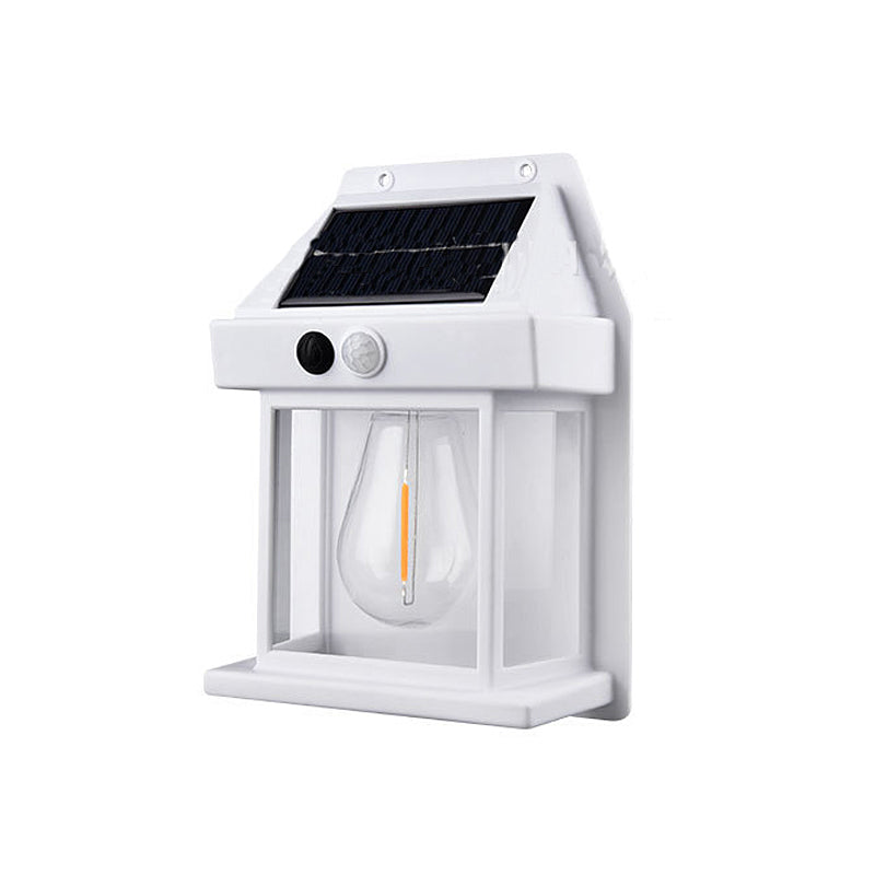 Buitenlamp Zonne Energie Wolfraam Design voor Tuin en Balkon 0