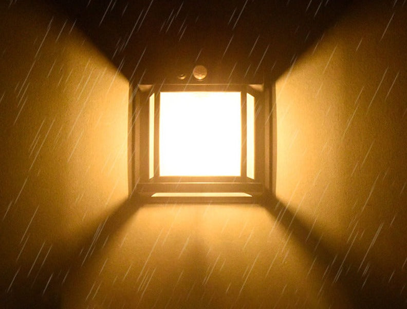 Buitenlamp Zonne Energie Wolfraam Design voor Tuin en Balkon 3