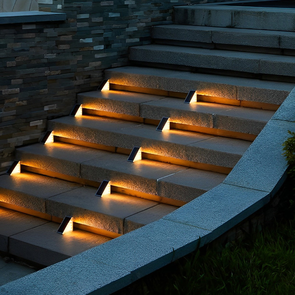 Buitenlamp met Schemersensor LED Waterdicht Modern voor Tuin en Trapverlichting 4