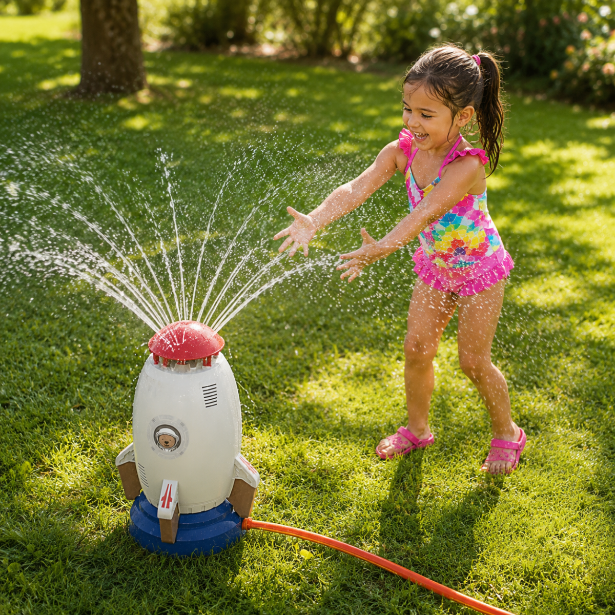 Buitenspeelgoed Waterplezier 360° Draaiend Spel Voor Kinderen Vanaf 3 Jaar 0