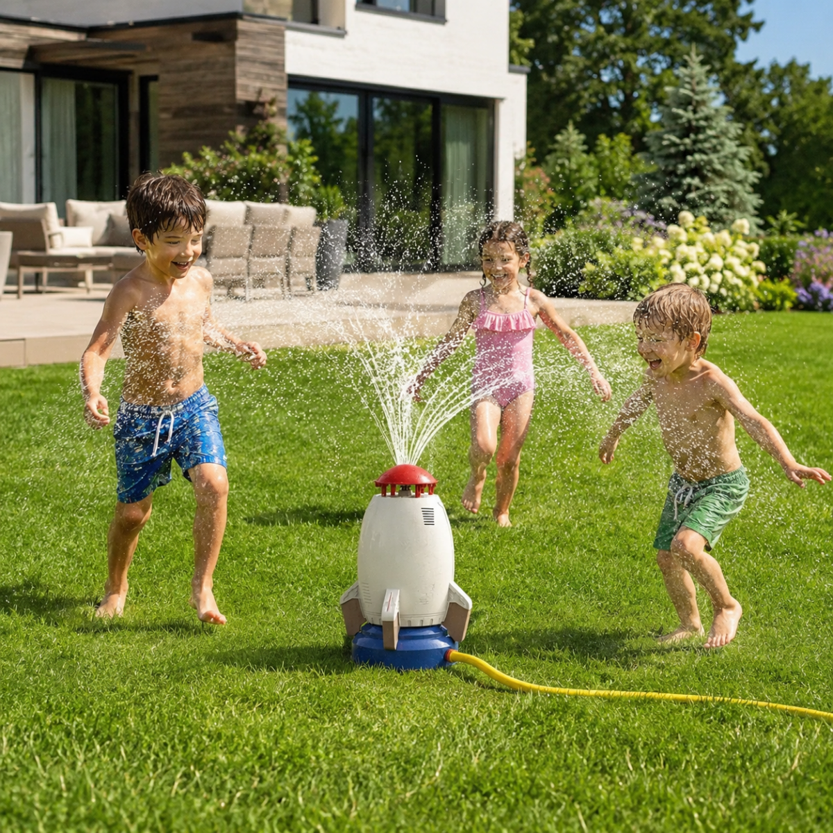 Buitenspeelgoed Waterplezier 360° Draaiend Spel Voor Kinderen Vanaf 3 Jaar 1