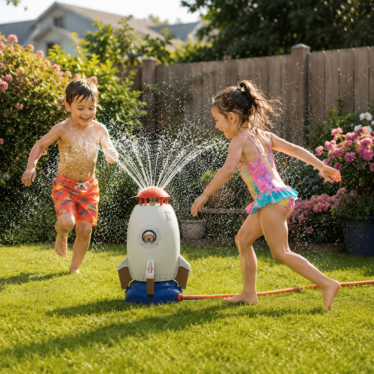 Buitenspeelgoed Waterplezier 360° Draaiend Spel Voor Kinderen Vanaf 3 Jaar 2