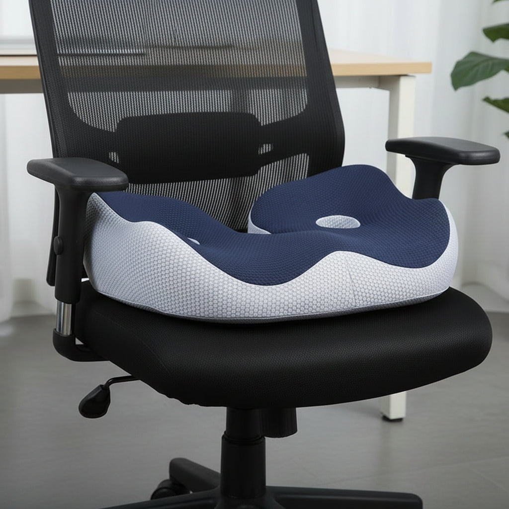 Bureau- en Autostoel Geheugenkussen voor Ondersteuning en Comfort 1