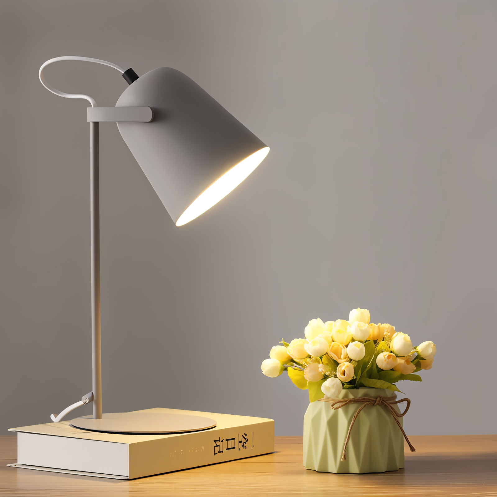 Bureaulamp LED Creatief Scandinavisch Design Met Instelbare Helderheid 11