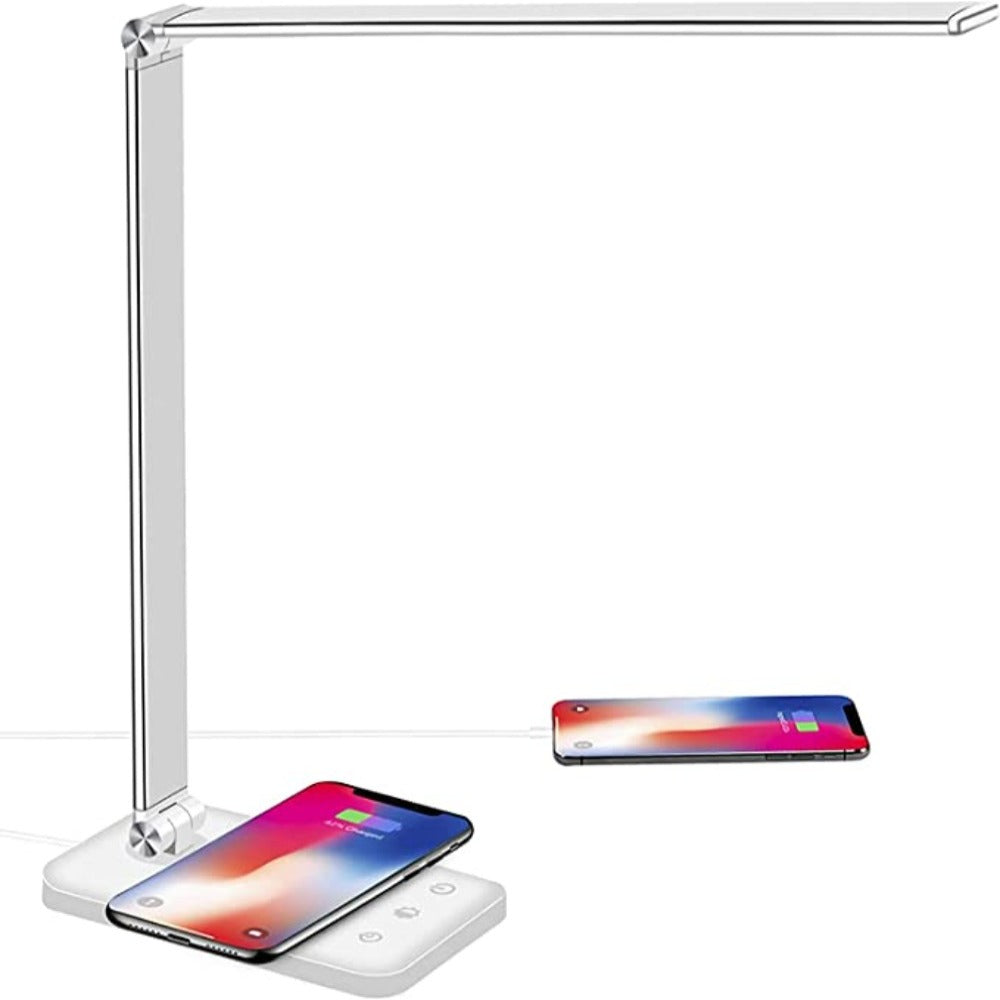 Bureaulamp LED Dimbaar met USB-oplaadpoort en Flexibele Arm 5