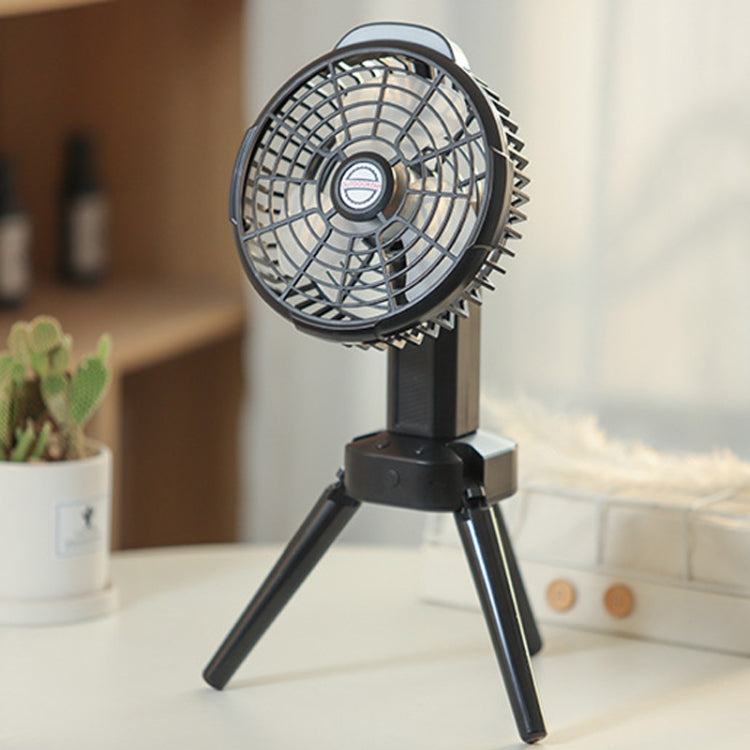 Camping Ventilator met LED-verlichting en Statief 0