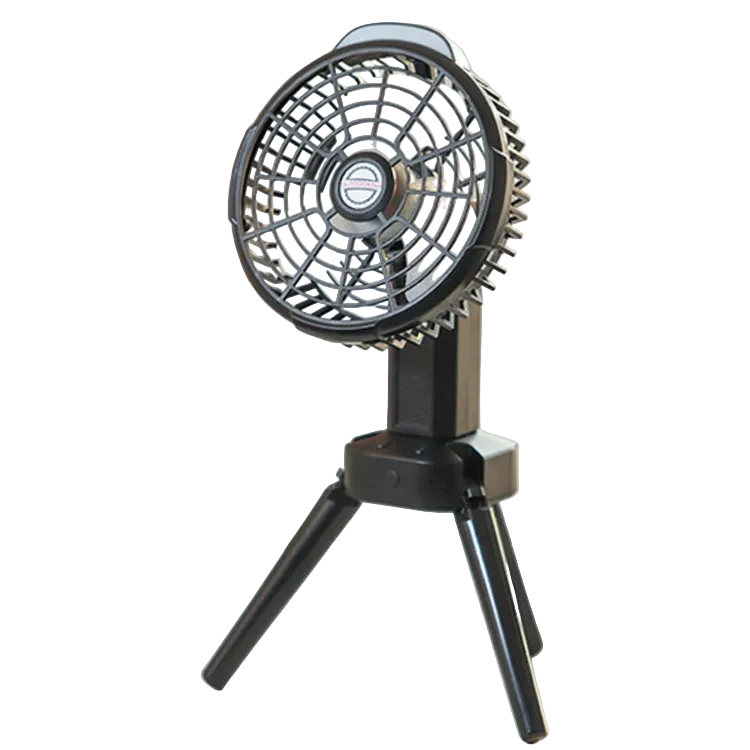 Camping Ventilator met LED-verlichting en Statief