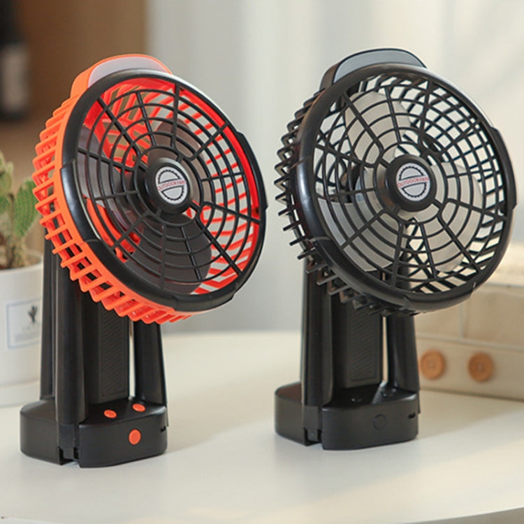 Camping Ventilator met LED-verlichting en Statief 1