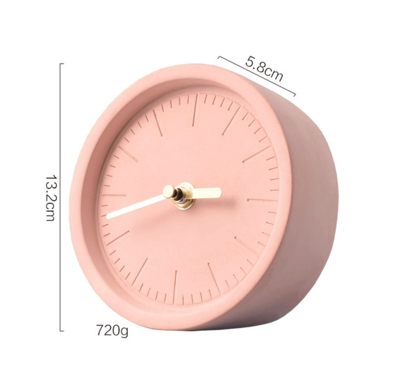 Cement Design Bureauklok Minimalistisch 5