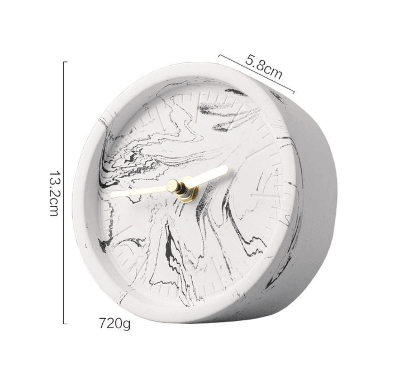 Cement Design Bureauklok Minimalistisch 6