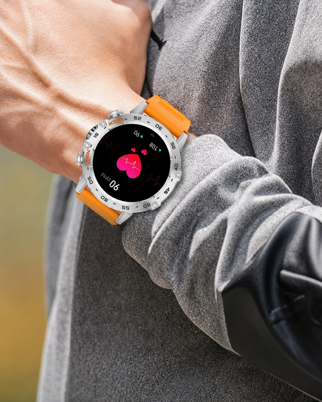 TitanX CombatFit S45 Heren Smartwatch met GPS