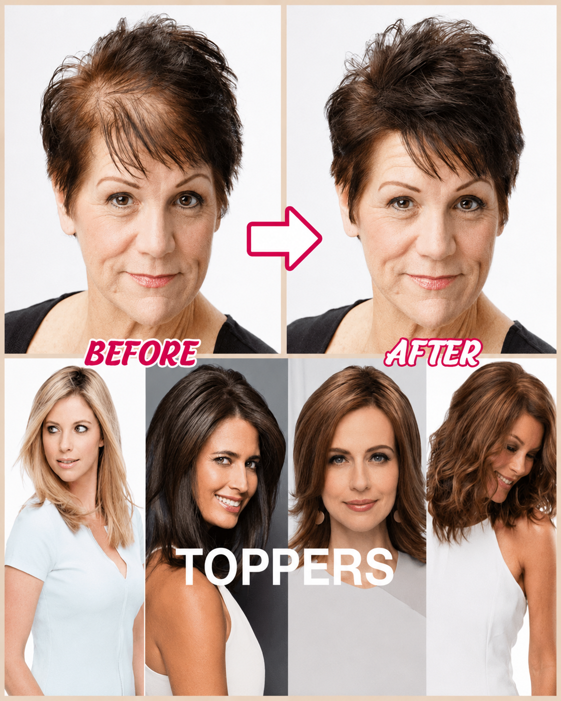Vrouwen Clip-in Hairextensions Voor Meer Volume en Snelle Stijlverandering