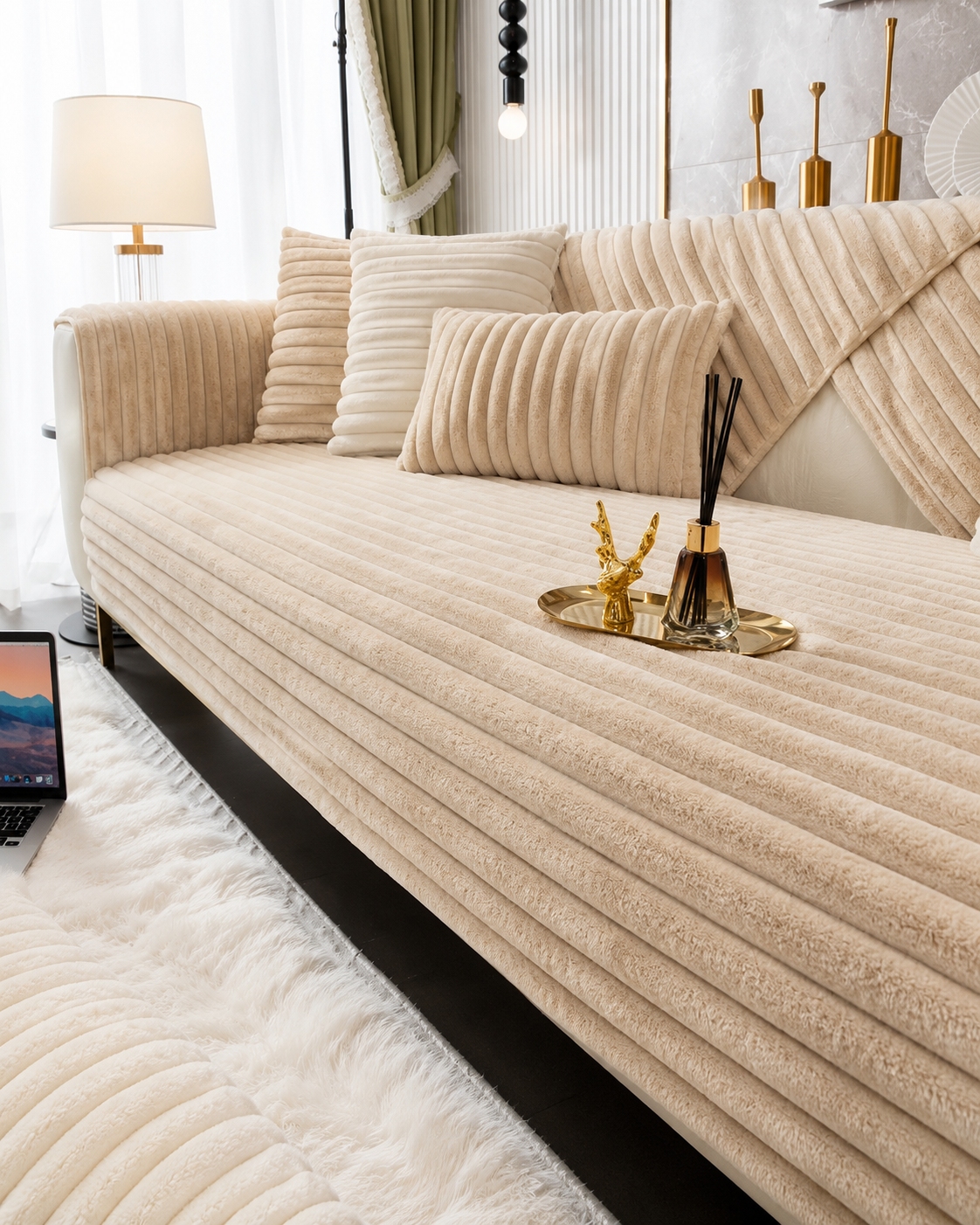Bankhoes met Waterafstotende en Antislip Afwerking