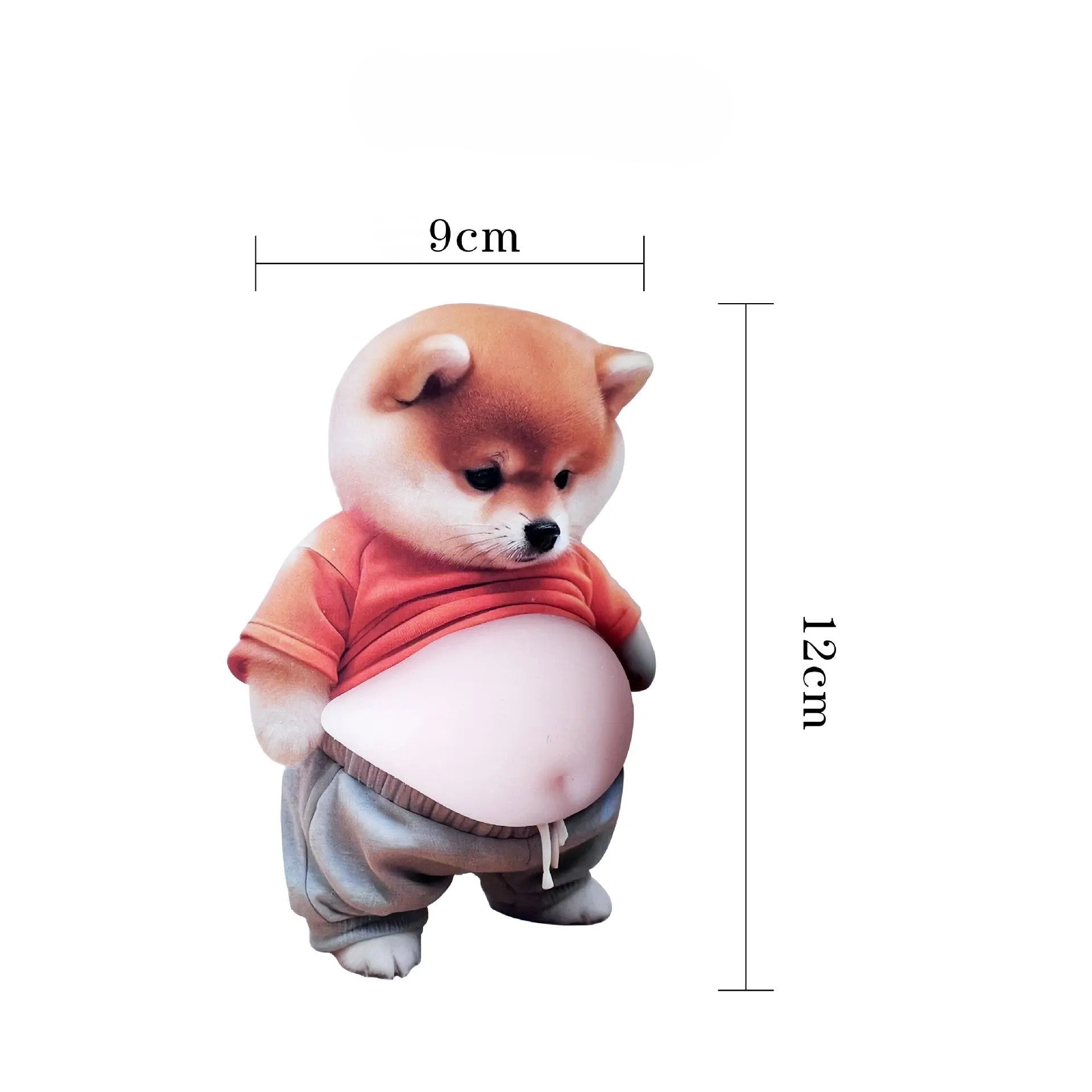 Chubby Shiba Stickerbeschermer voor Meubels 5