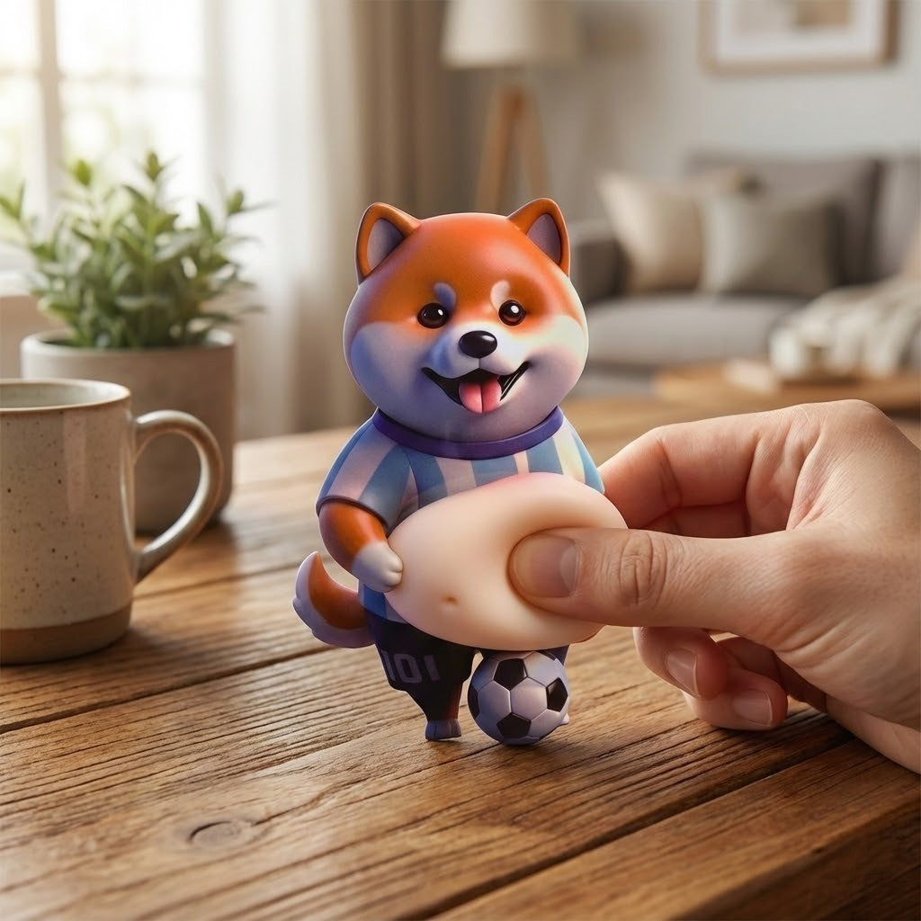 Chubby Shiba Stickerbeschermer voor Meubels 6