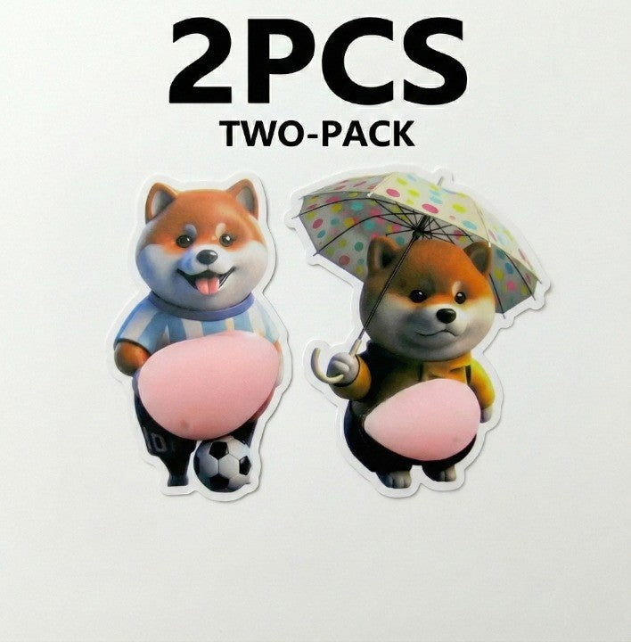 Chubby Shiba Stickerbeschermer voor Meubels 7