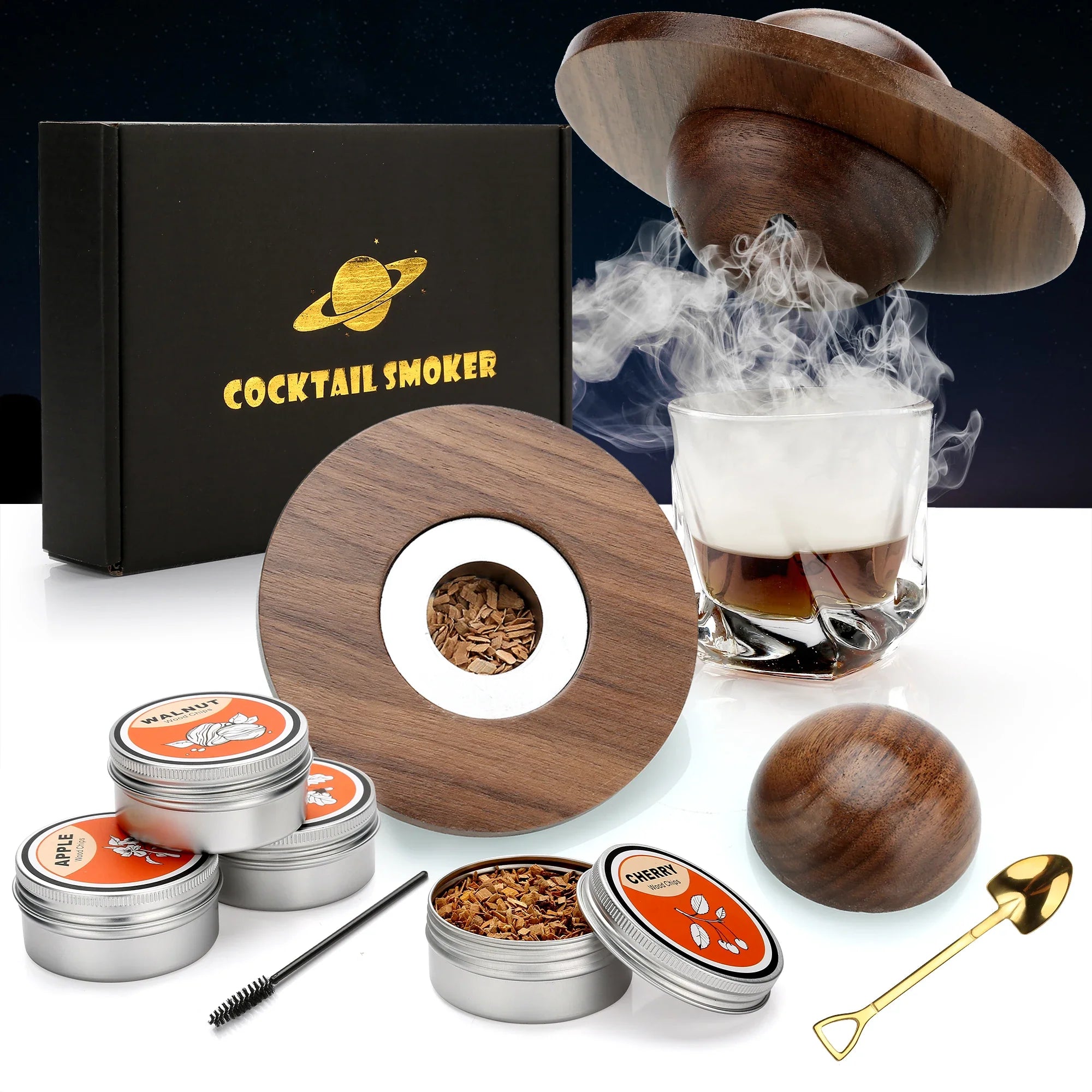 Cocktail Rookoven Set voor Whiskey en Bourbon 1