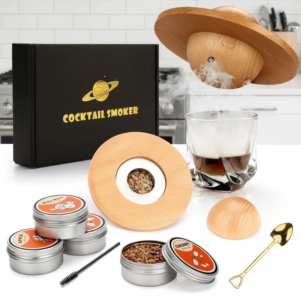 Cocktailrookset voor Whisky en Bourbon 0