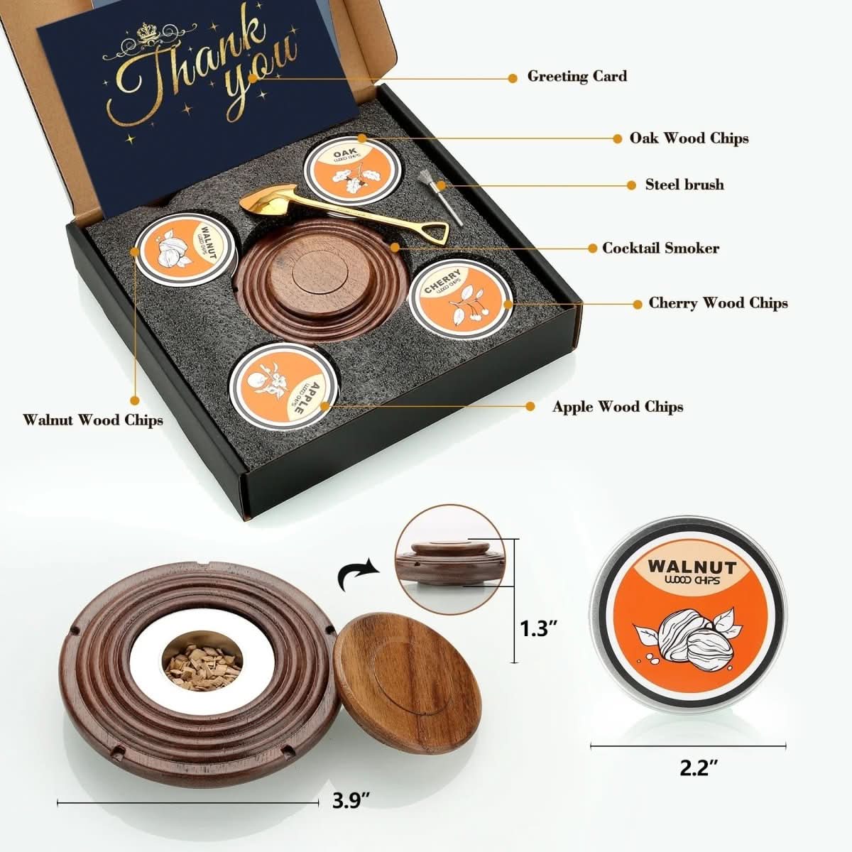 Cocktailrookset voor Whisky en Bourbon 2