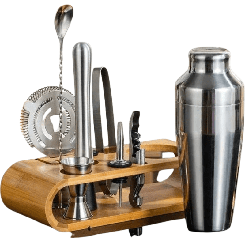 Cocktailset voor Thuis Mixologie - 10-delige Set 0