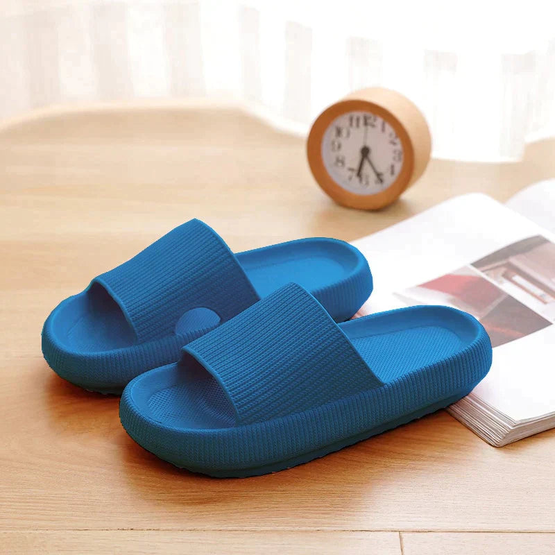 Comfortabele Zomerslippers Met Dikke Zool Voor Dames en Heren 7