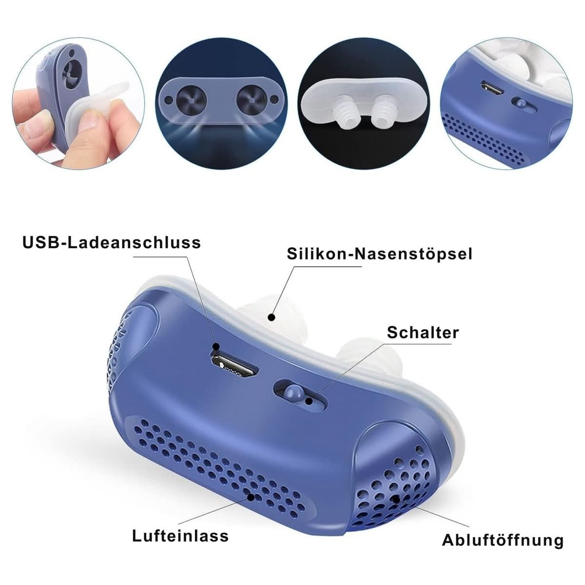 Compact CPAP-apparaat voor Rustige Slaap 3