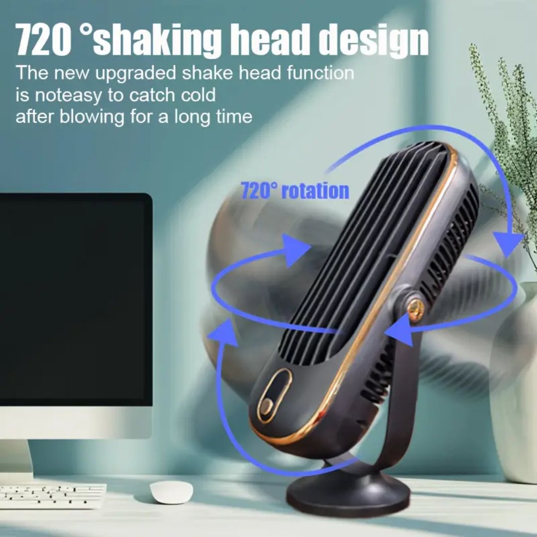 Compacte USB Desktop Ventilator Stil Modern voor Thuis en Kantoor 3