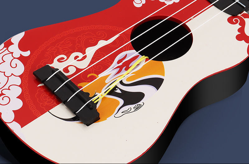 Compacte Ukelele voor Beginners met Nylon Snaren 1