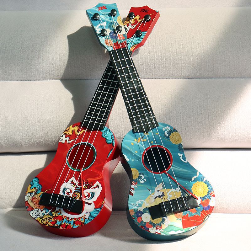 Compacte Ukelele voor Beginners met Nylon Snaren 2