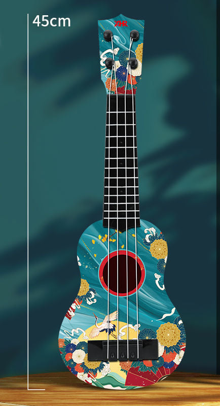 Compacte Ukelele voor Beginners met Nylon Snaren 4