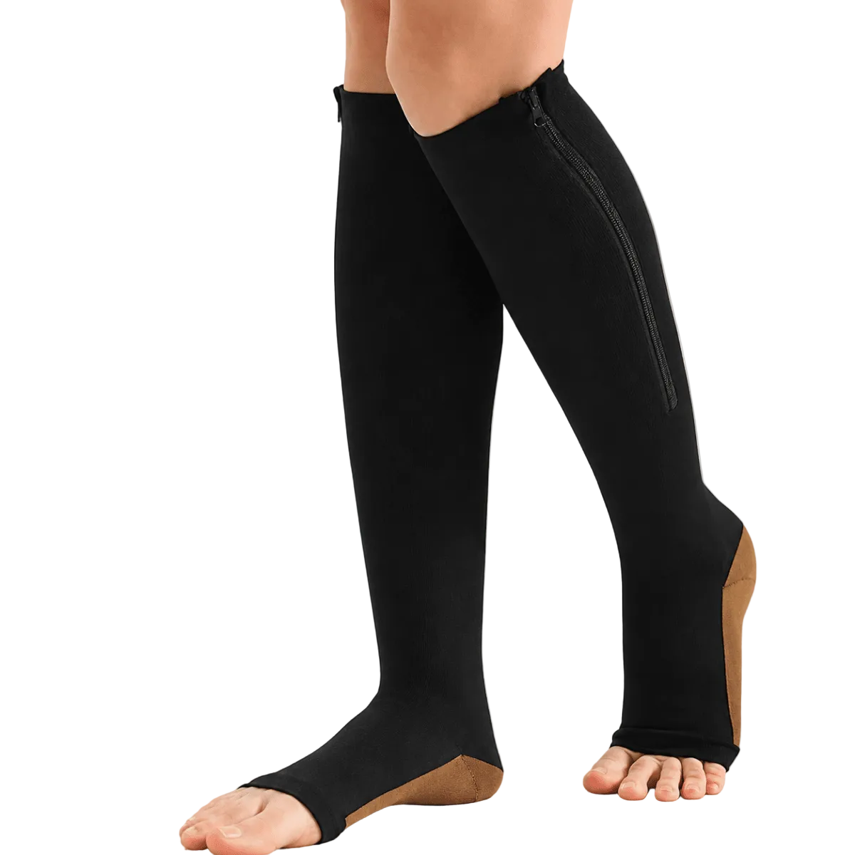 Compressiesokken met Ritssluiting voor Ondersteuning 0