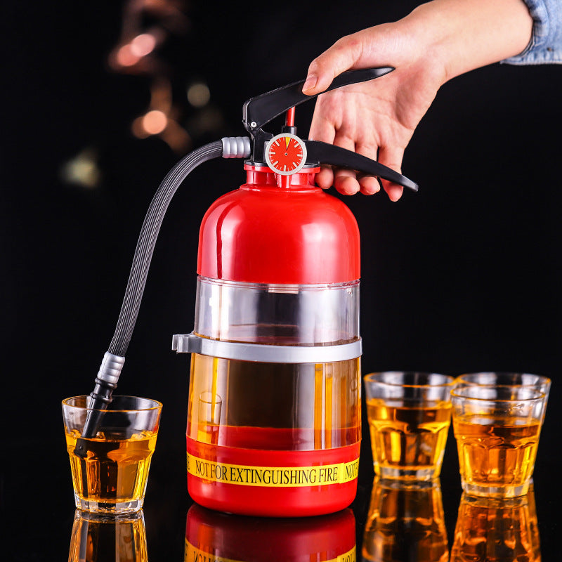 Creatieve Drinkdispenser Brandblusser Stijl 2L 0