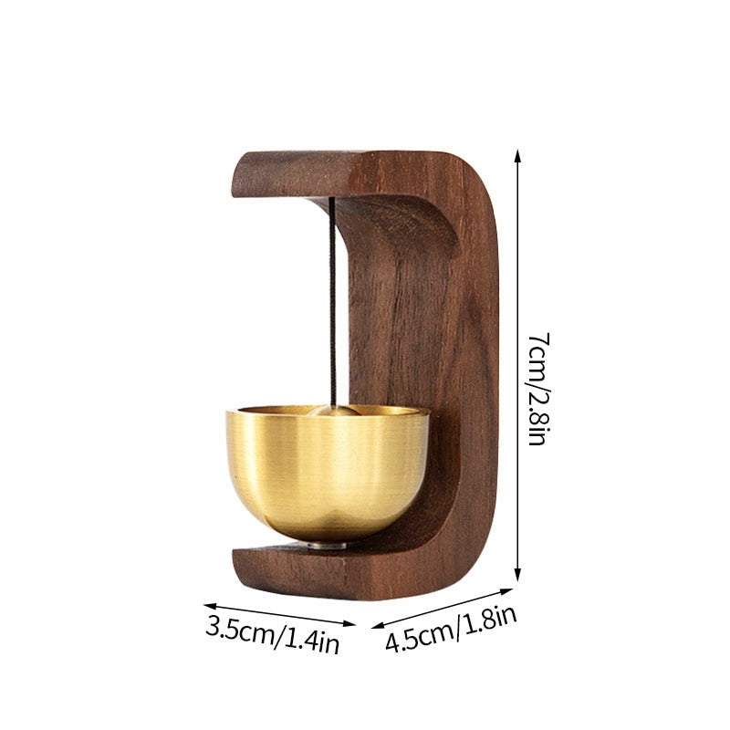 Creatieve Houten Deurbel Forest Song 0