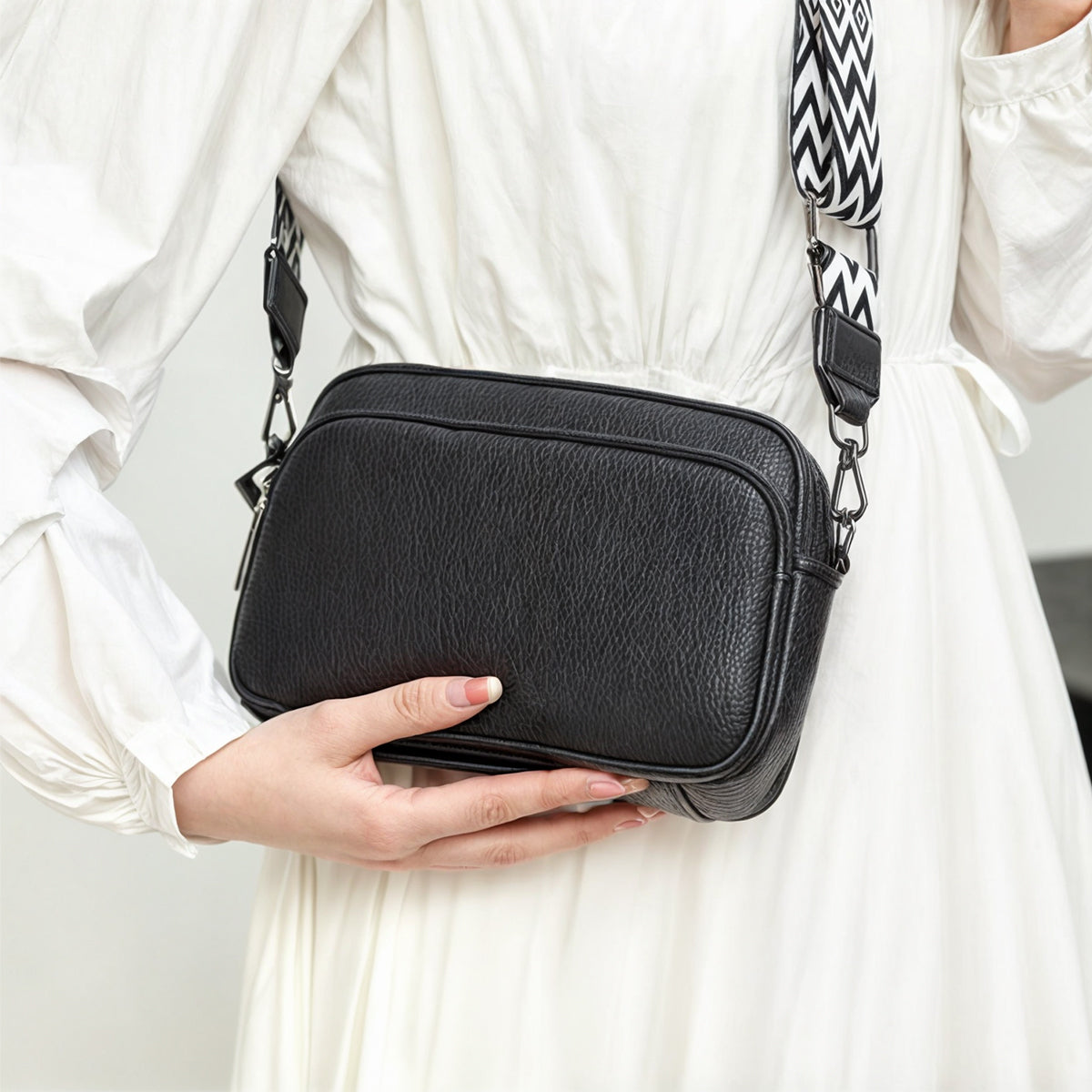 Crossbodytas van hoogwaardig kunstleer 8