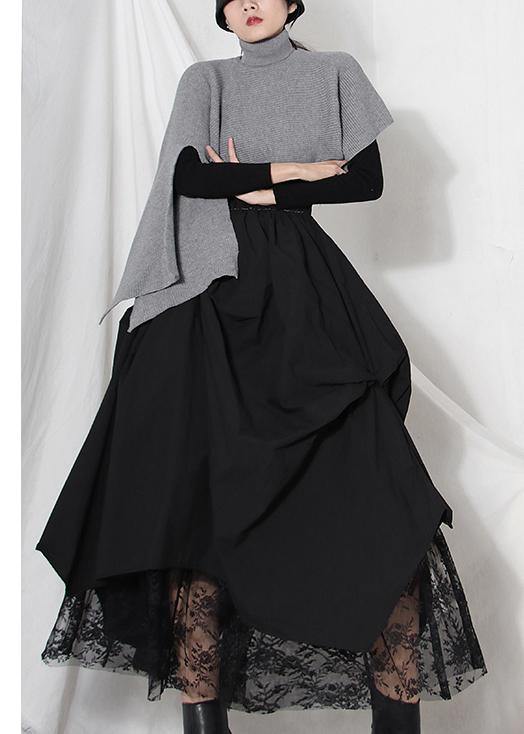 Dames Asymmetrische Zomerrok met Patchwork Design 2